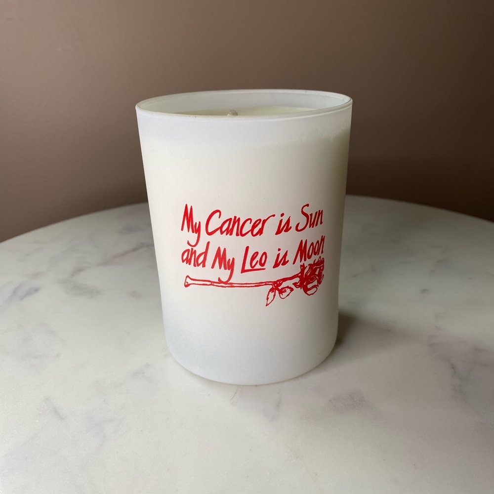 LDR Candle - My Cancer is Sun and My Leo is Moon